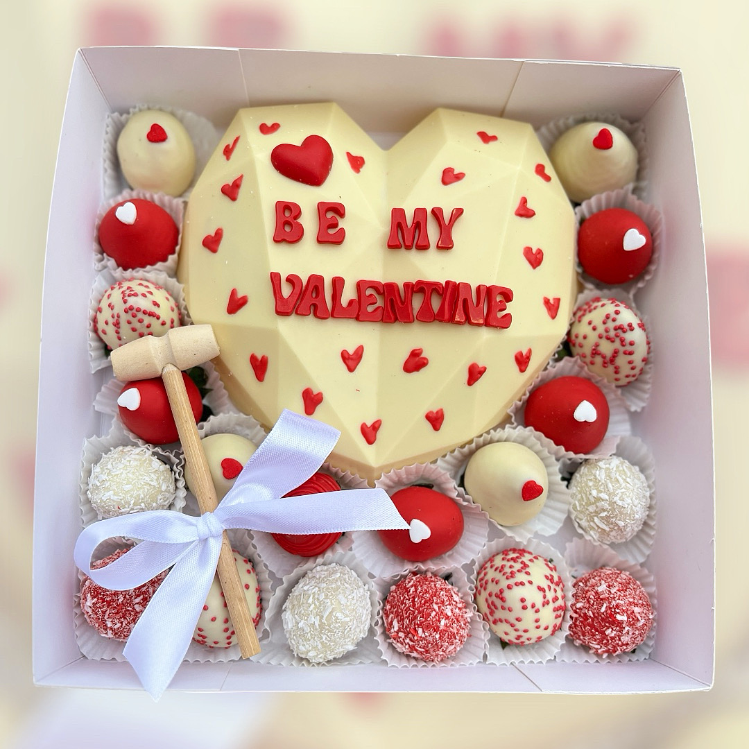 Be My Valentine - luxusná Čokoláda ChocoBoss